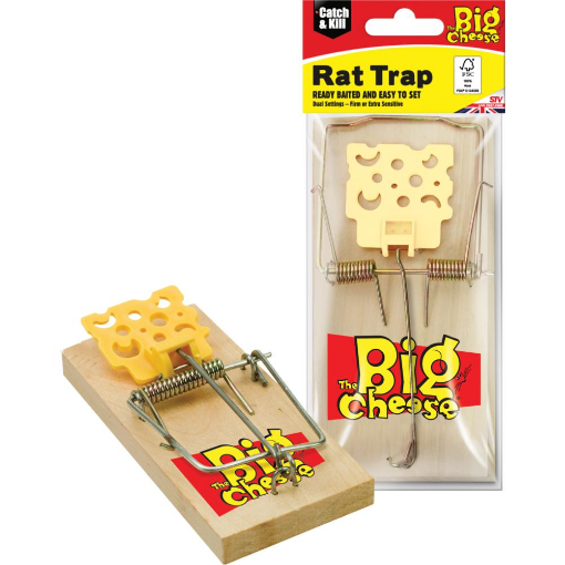 Picture of The Big Cheese STV110 Wooden Rat Trap 