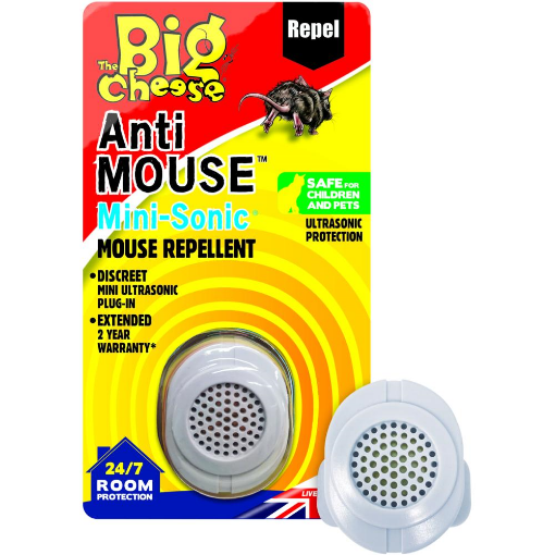 Picture of The Big Cheese STV826 Anti Mouse™ Mini-Sonic Mouse Repellent 