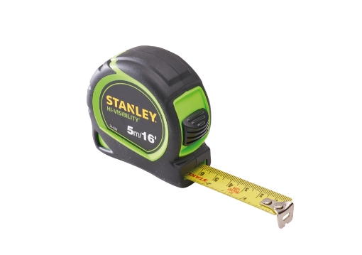 Picture of Stanley Hi Viz Tylon Pocket Tape 5M