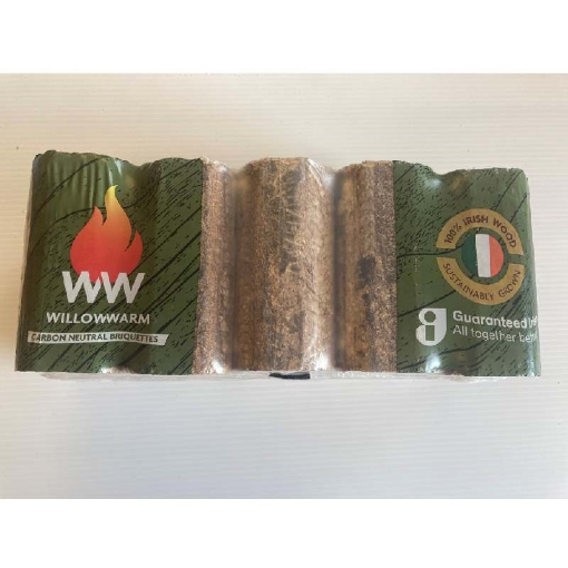 Picture of Willowwarm Carbon Neutral Briquettes Pack of 10EPA Registration No. F0061-01