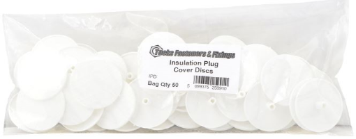 Picture of Mushroom Insulation Plug Cover Caps Plastic Bag 50