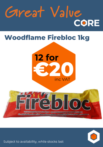 Picture of Woodflame Firebloc - 1kg 12 FOR €20