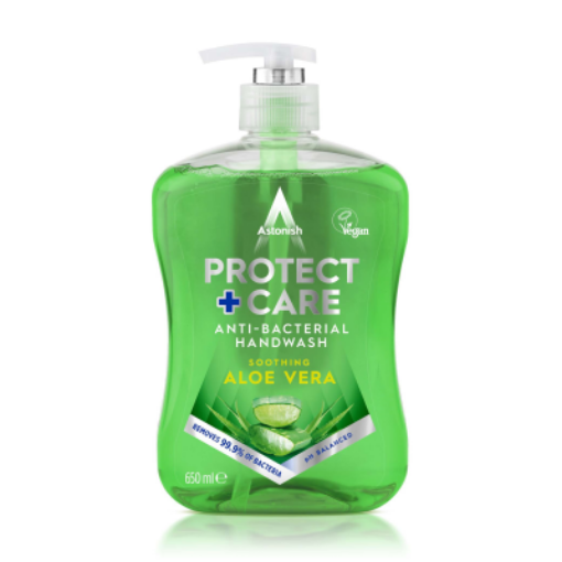 Picture of Astonish Liquid Handwash 650ml - Clean & Protect Aloe Vera
