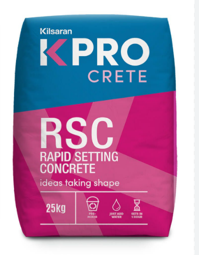 Picture of Kilsaran KPRO RSC Rapid Setting Concrete 25kg  