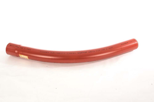 Picture of Wavin ESB PVC Duct Bend 22.5° Socketed 125mm Red
