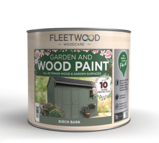 Picture of Fleetwood 1L Super Flex Garden & Wood Paint Birch Bark