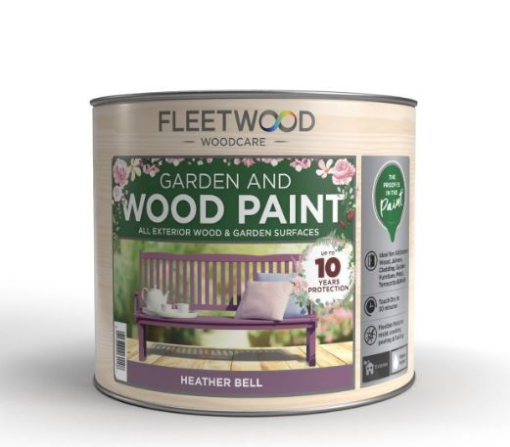 Picture of Fleetwood 1L Super Flex Garden & Wood Paint Heather Bell
