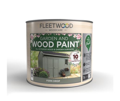 Picture of Fleetwood 1lt Super Flex Garden & Wood Paint Fern Drop