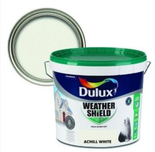 Picture of Dulux Paint Weathershield Achill White 10L