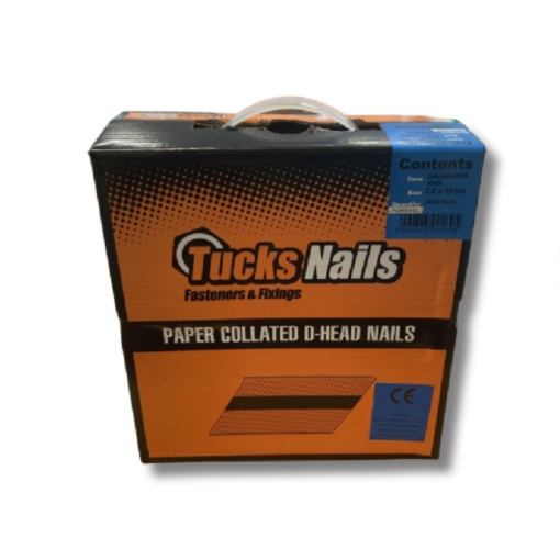 Picture of Tucks Nail 2.8 x 63mm Ring Galv 3000 No Gas